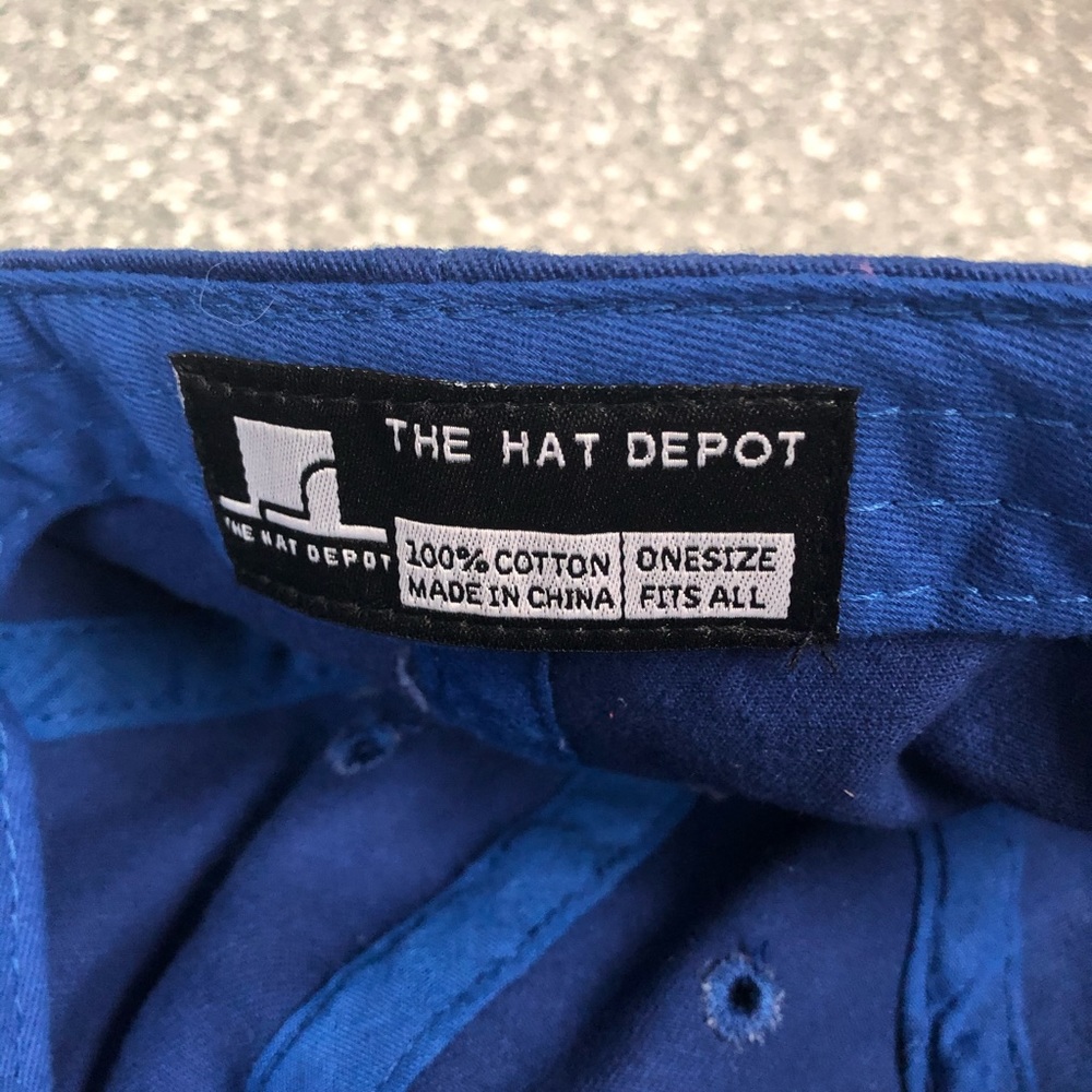 Blue cap hat - Picture 4 of 4